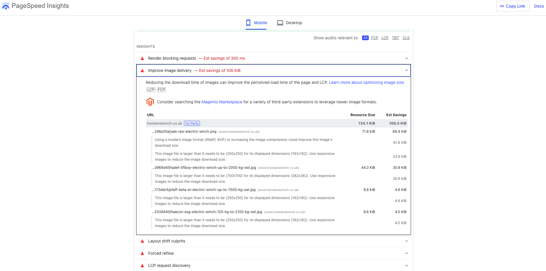 Page Speed Insights Page Speed Insights