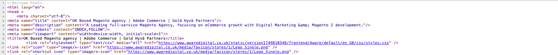 Meta Title Tag backend Meta Title Tag backend