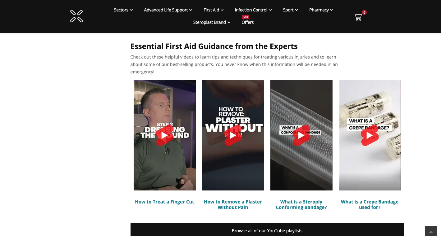 Video Guides on Category Page Video Guides on Category Page