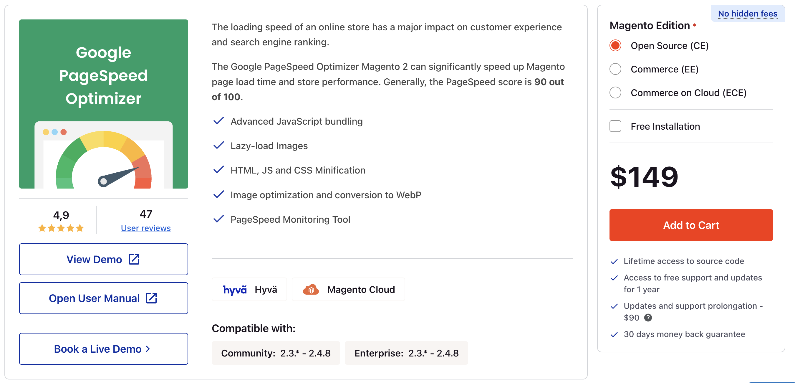 Page speed optimiser Page speed optimiser