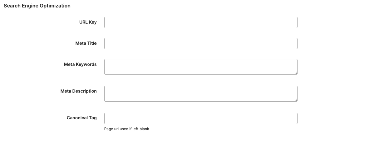 Adobe Commerce built in SEO features Adobe Commerce built in SEO features