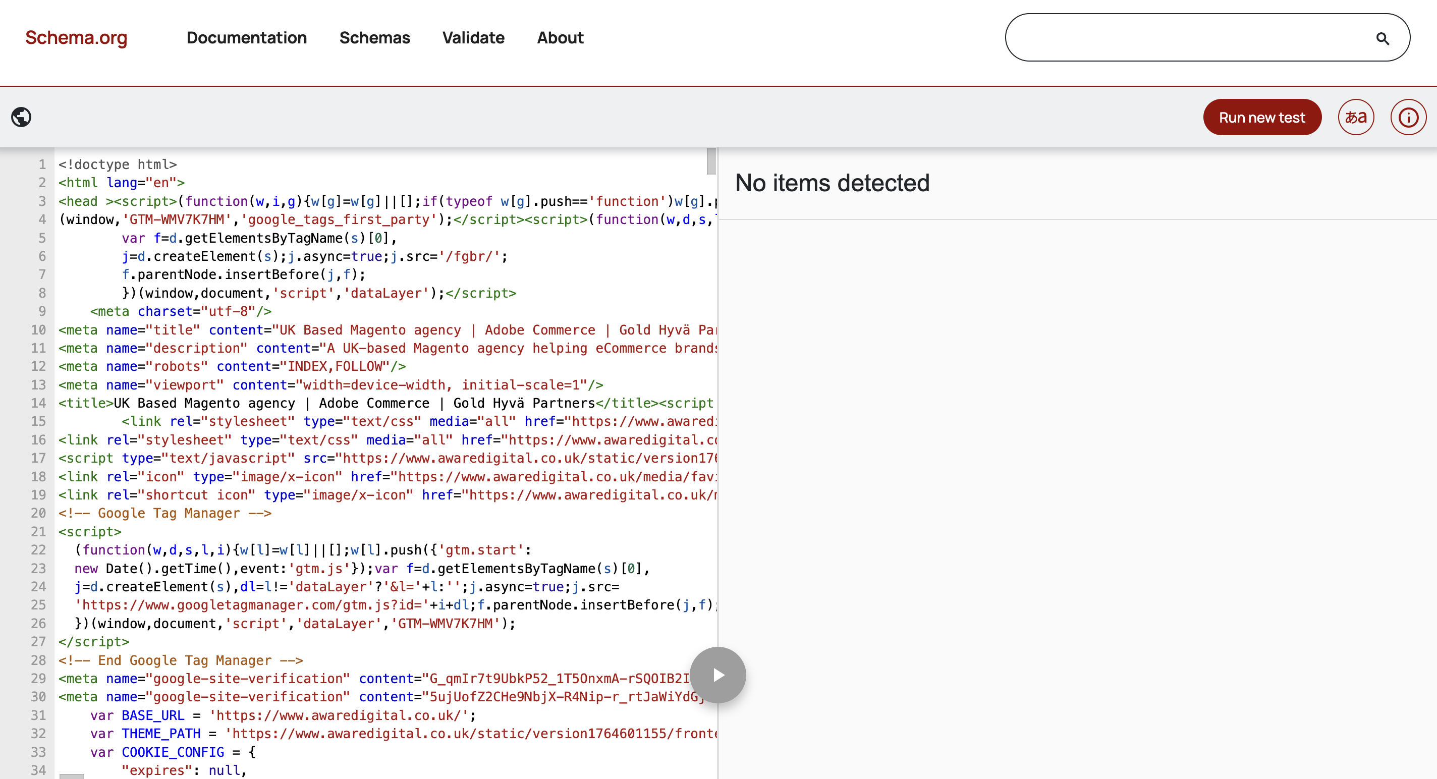 Schema Validator Tool Schema Validator Tool
